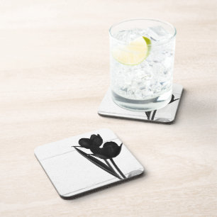 Posavasos Tulipanes negros  