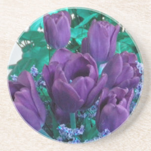 Posavasos Tulipanes púrpuros