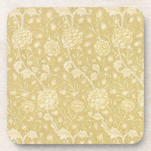 Posavasos Tulipanes salvajes de William Morris, arte de las 