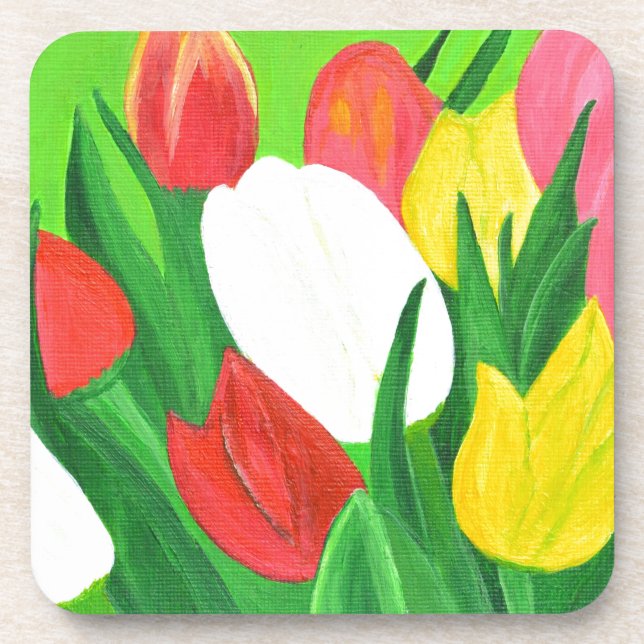 Posavasos Tulipanos2 (Frente)