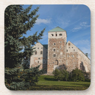 Posavasos Turku, Finlandia, antiguo castillo de Turun Linna,