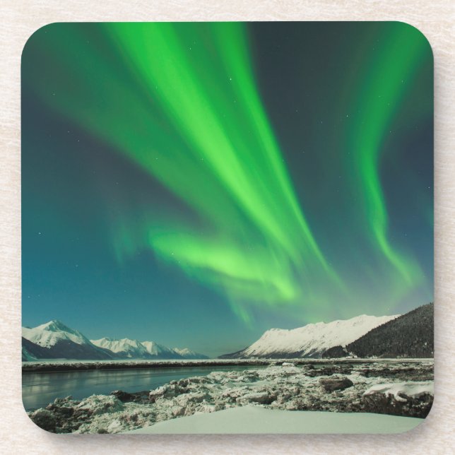 Posavasos Turnagain Arm Aurora (Frente)