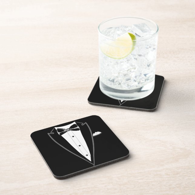 Posavasos Tuxedo And Bowtie (Lado Derecho)