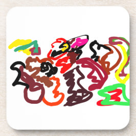 Posavasos Two wolves autumn lover