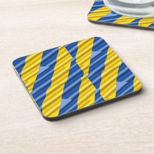 Posavasos Ucrania azul y amarilla inspiró la guerra de paz c