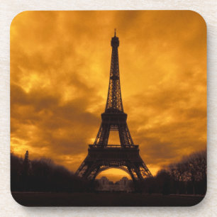 Posavasos UE, Francia, París. Torre Eiffel.