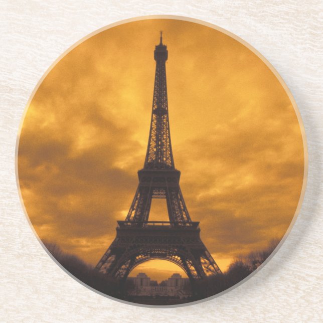 Posavasos UE, Francia, París. Torre Eiffel. (Frente)