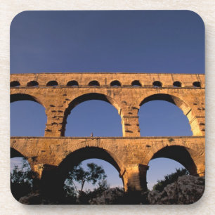 Posavasos UE, Francia, Provenza, Gard, Pont du Gard. Romano