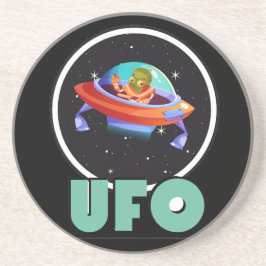 Posavasos Ufo en el espacio
