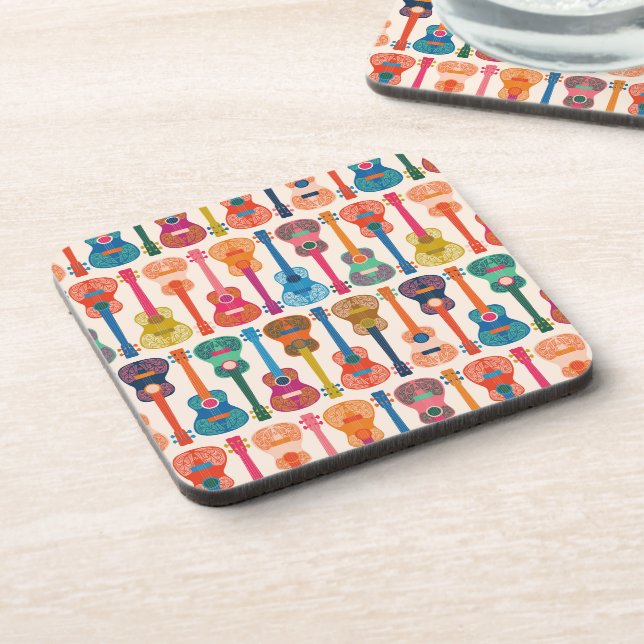 Posavasos Ukulele hawaiano (Lado Izquierdo)