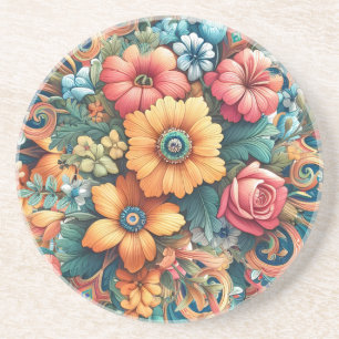 Posavasos Un bonito Bouquet de flores