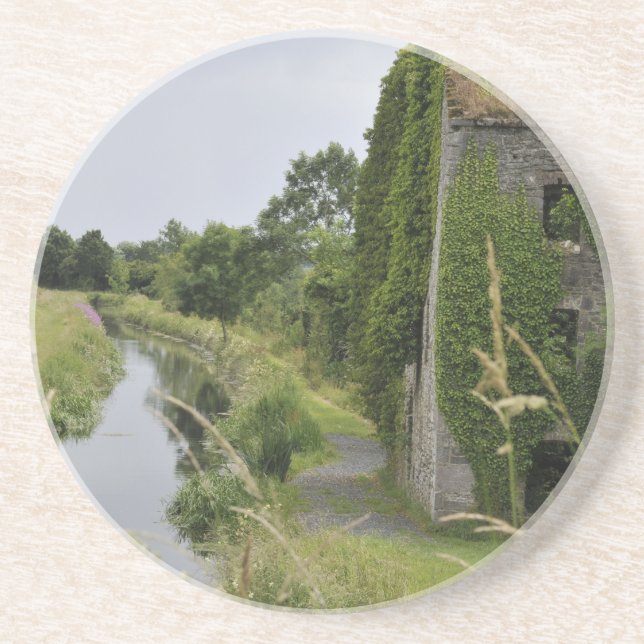 Posavasos Un canal irlandés (Frente)