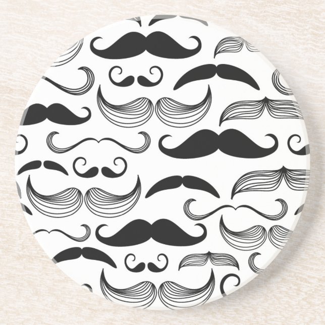 Posavasos Un club de los caballeros. Modelo 2 del bigote (Frente)