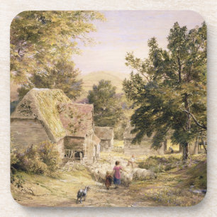 Posavasos Un corral cerca de príncipes Risborough, 1845/6