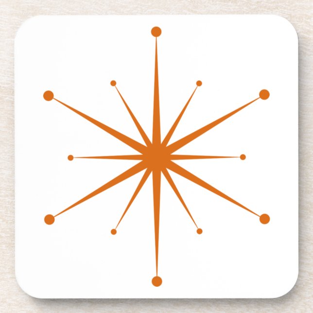 Posavasos Un divertido estreno retro moderno de medio siglo (Frente)