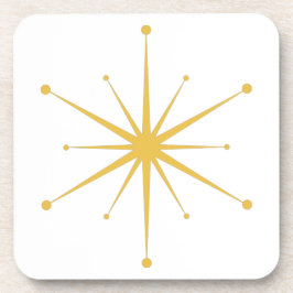 Posavasos Un divertido estreno retro moderno de medio siglo