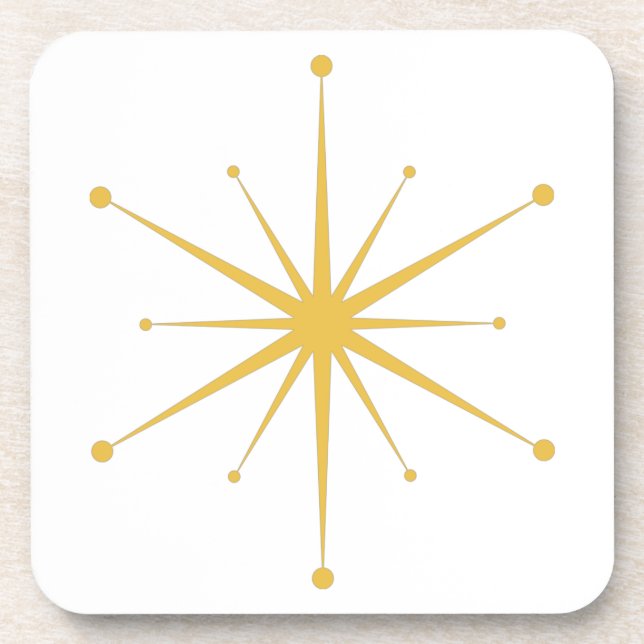 Posavasos Un divertido estreno retro moderno de medio siglo (Frente)