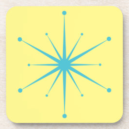 Posavasos Un divertido estreno retro moderno de medio siglo