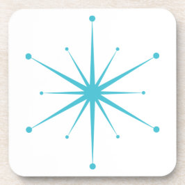 Posavasos Un divertido estreno retro moderno de medio siglo