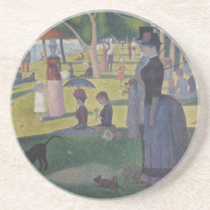 Posavasos Un domingo en La Grande Jatte, Georges Seurat 1884