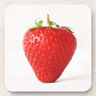Posavasos Un hacha de fresa roja