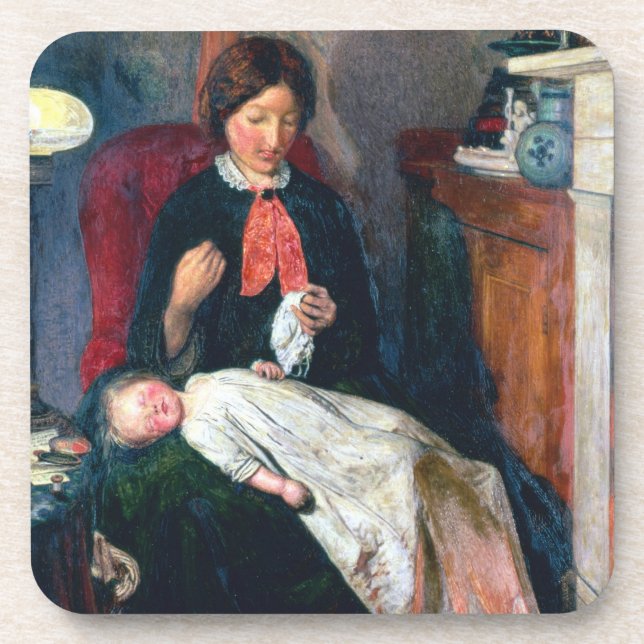 Posavasos Un hogar inglés de 1854-5 (Frente)