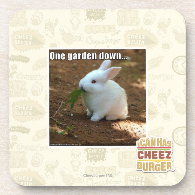 Posavasos Un jardín Down� (Frente)