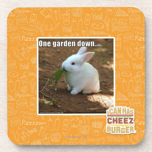 Posavasos Un jardín Down� (Frente)