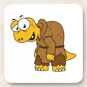 Posavasos Un jorobado de dinosaurio Personalizado.