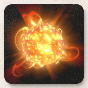 Posavasos Un joven enano rojo