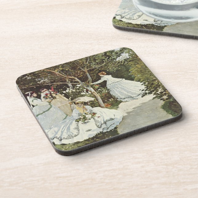 Posavasos Un molino de viento en Zaandam Claude Monet (Lado Izquierdo)