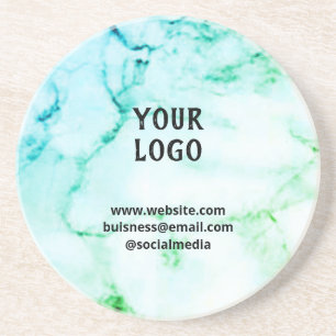 Posavasos Un personalizado sencillo y elegante añade su nomb