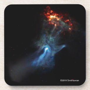 Posavasos Un pulsar joven muestra su mano