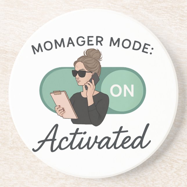 Posavasos Un regalo elegante para las mamás de los jefes (Frente)