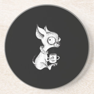 Posavasos Un regalo único de Chihuahua para amantes del café