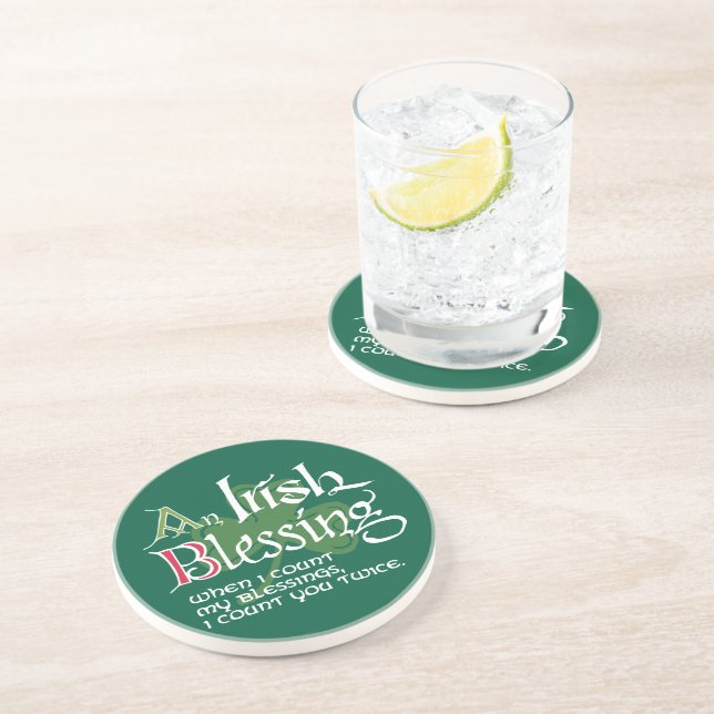 Posavasos Una bendición irlandesa (Lado)