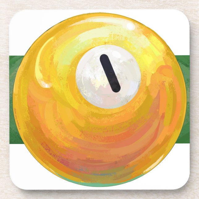 Posavasos Una bola (Frente)