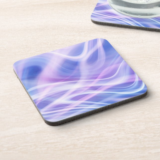 Posavasos Una niebla pastel mística (Lado Izquierdo)