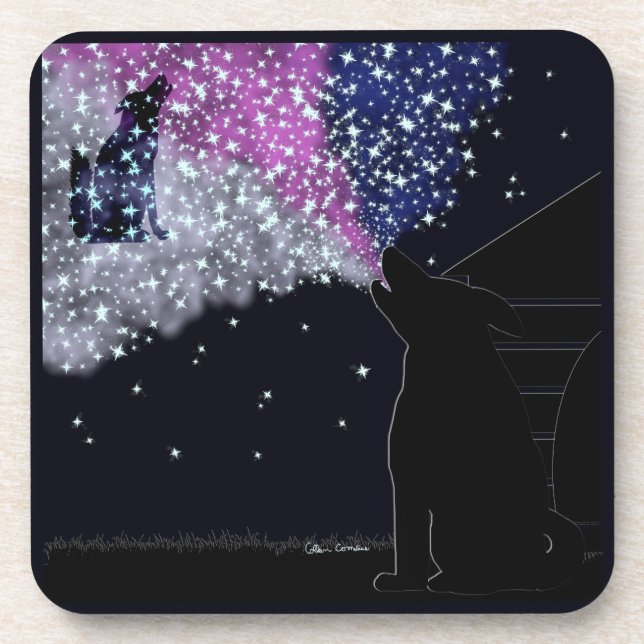 Posavasos Una noche de verano con Sirius (Frente)