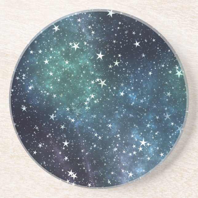 Posavasos Una noche llena de estrellas (Frente)