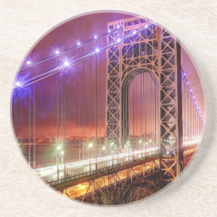 Posavasos Una opinión ventosa y lluviosa de la tarde del