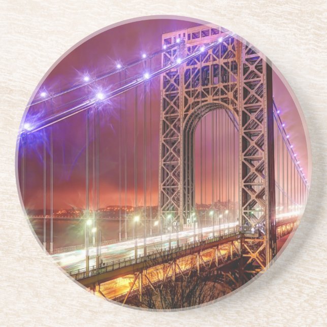 Posavasos Una opinión ventosa y lluviosa de la tarde del (Frente)