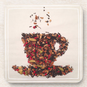 Posavasos Una taza de prácticos de costa del té