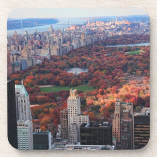 Posavasos Una visión desde arriba: Otoño en el Central Park