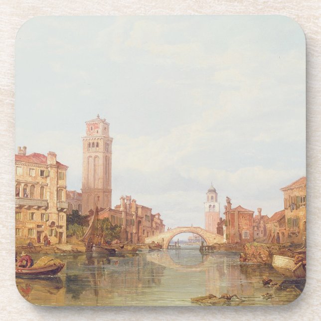 Posavasos Una vista de Verona, 1848 (aceite en lona) (Frente)