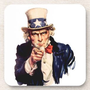 Posavasos Uncle Sam Apinting Finger