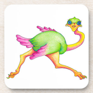 Posavasos Uncommon Ostrich