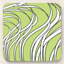 Underwater Wave lime green