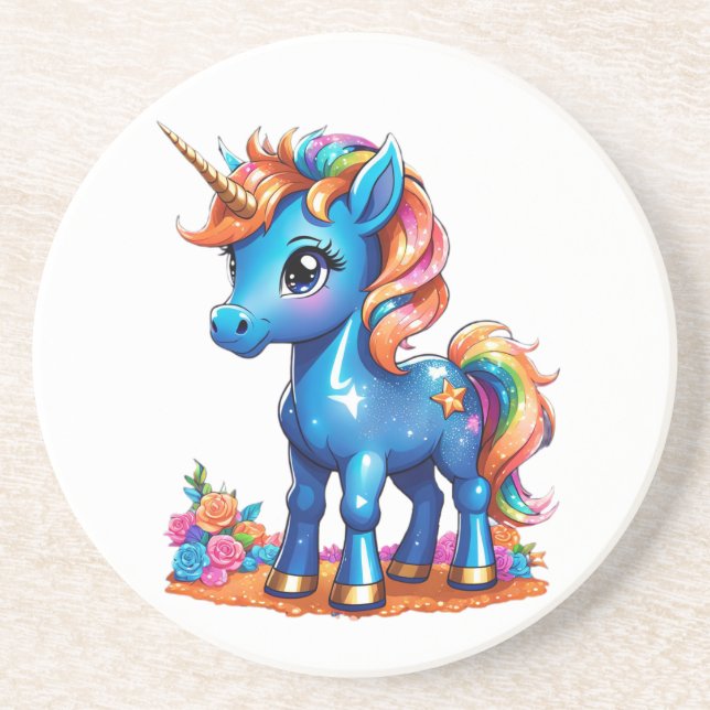 Posavasos Unicorn bebé (Frente)
