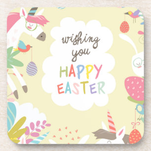 Posavasos unicornio de Pascua